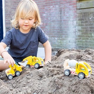 Construction vehicles set - 3 pieces